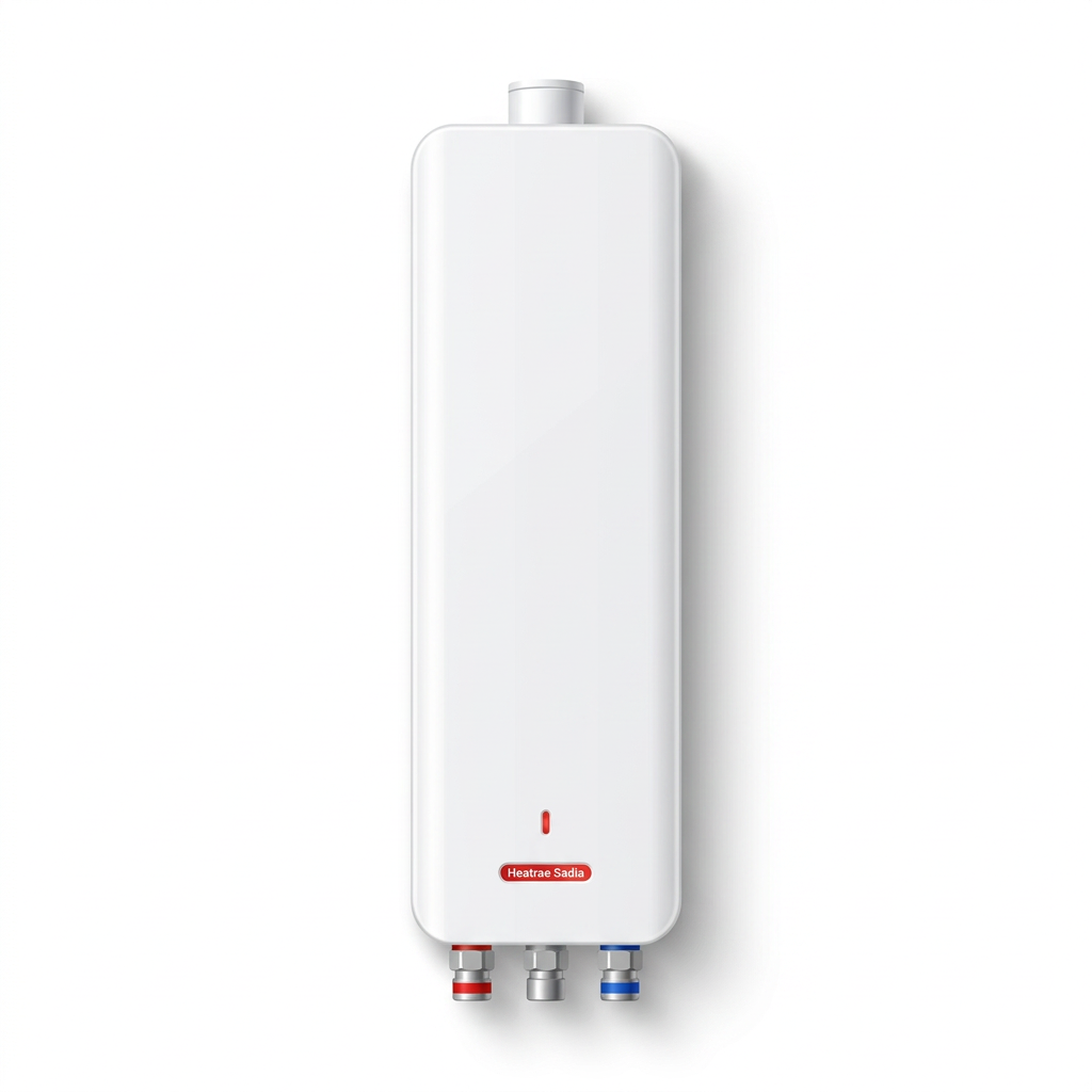 Slim wall-mounted electric boiler